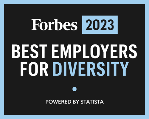 Forbes 2023 BEST EMPLOYERS FOR DIVERSITY POWERED BY STATISTA