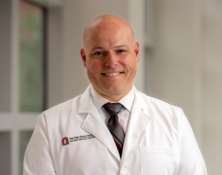 Bryan Tillman, MD, PhD, associate professor of surgery at The Ohio State University Wexner Medical Center. 