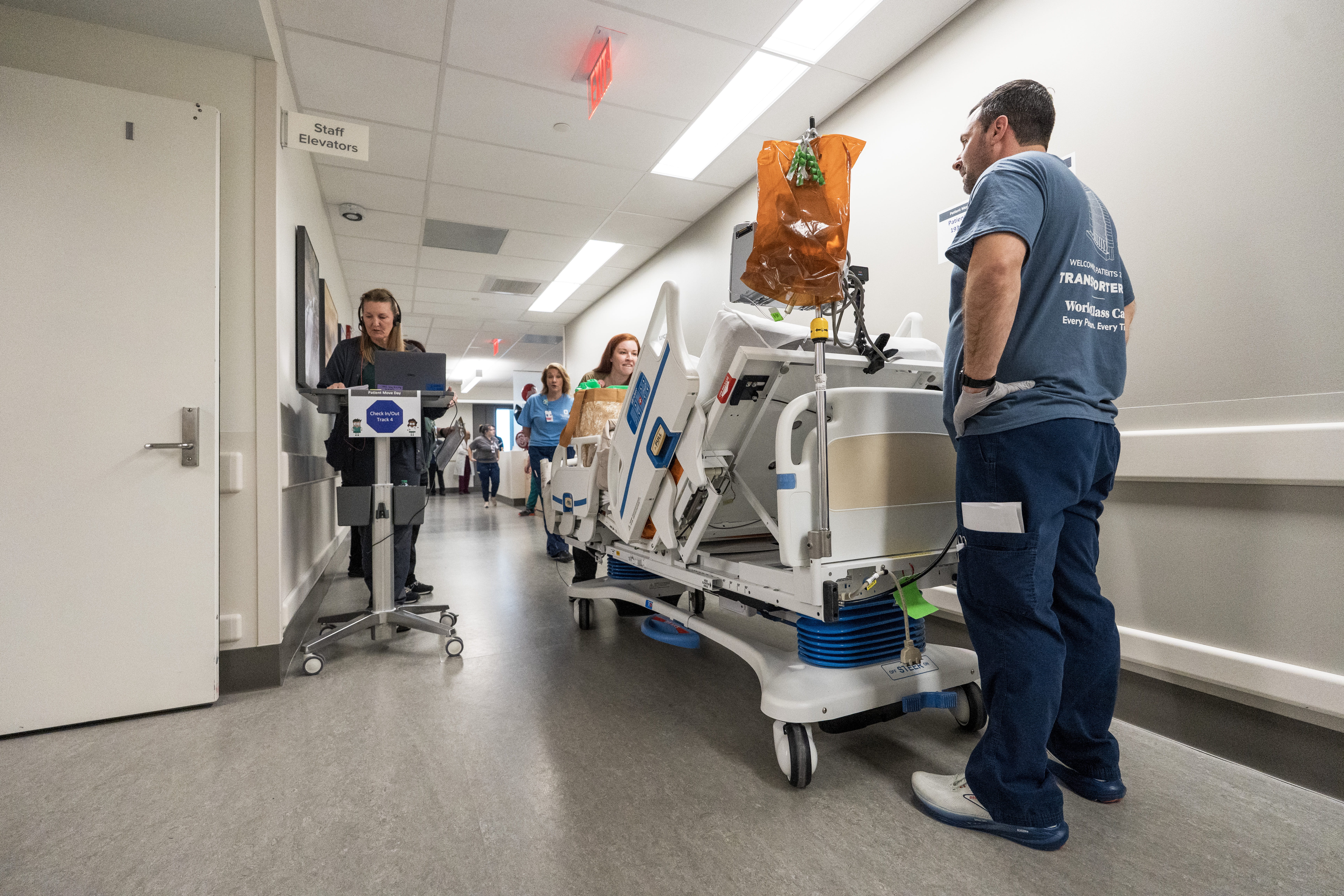A decade in the making, the new Ohio State University Hospital in Columbus, Ohio seamlessly moved 425 patients into a new 26-story building, the largest patient transfer in OSUWMC history. It is among the largest single facility hospital openings in the nation this year.