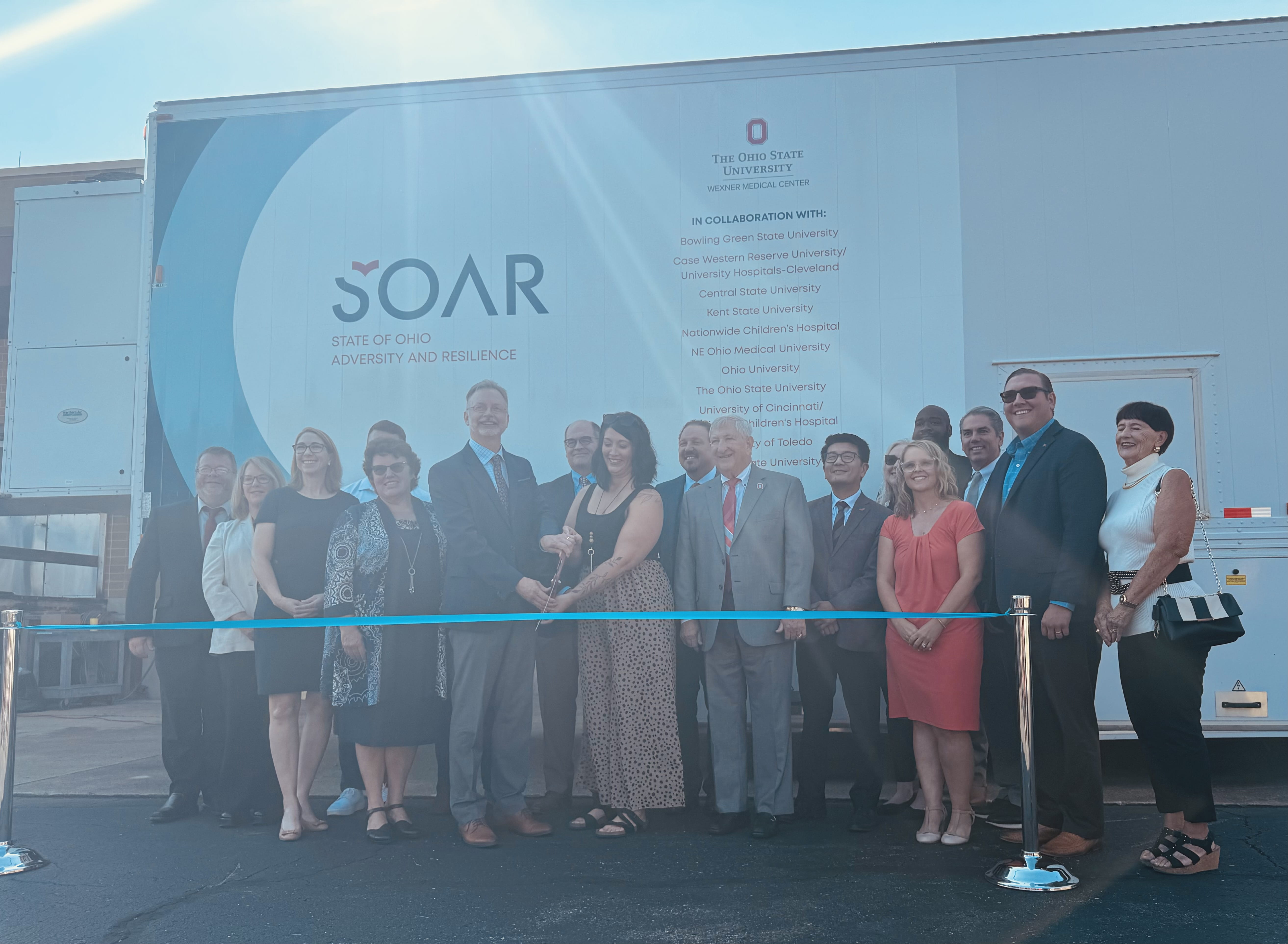 Ribbon cutting for SOAR Study mobile MRI unit now enrolling participants at Holzer Medical Center -- Jackson in Jackson, Ohio