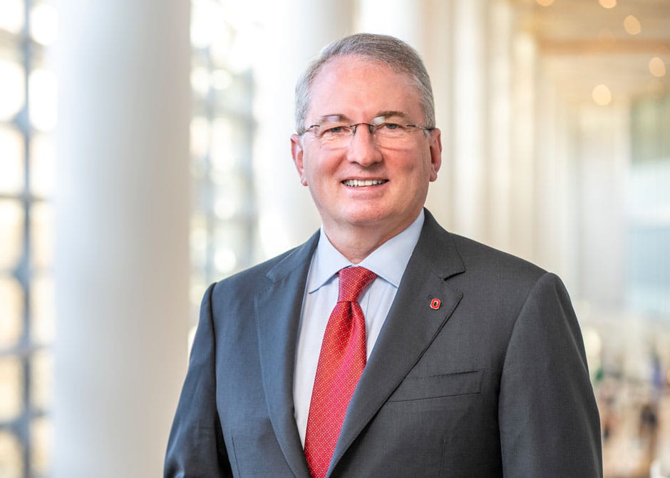 Dr. John Warner, CEO of the Ohio State Wexner Medical Center