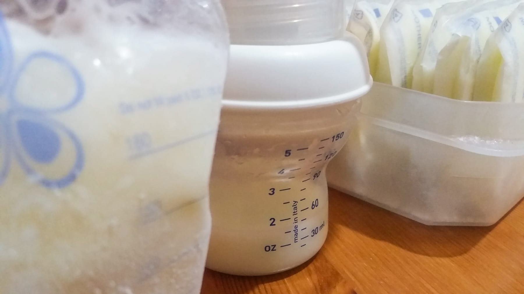 Leftover Breast Milk in Bottle