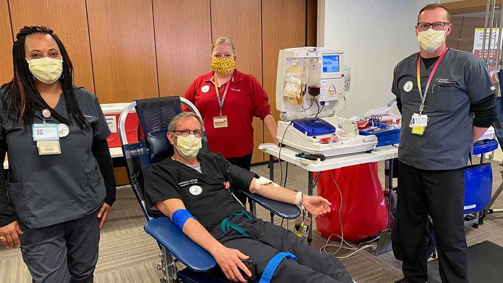 Dr. Howard Werman donates convalescent plasma for COVID-19 patients