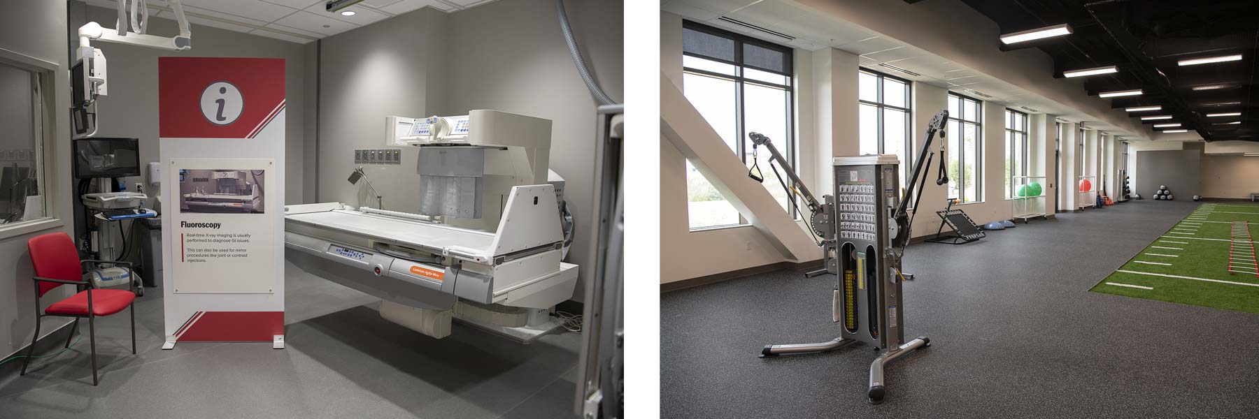 Physical therapy and advanced imaging facilities