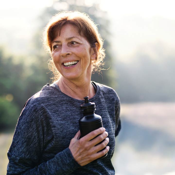 Woman-smiling-after-exercise