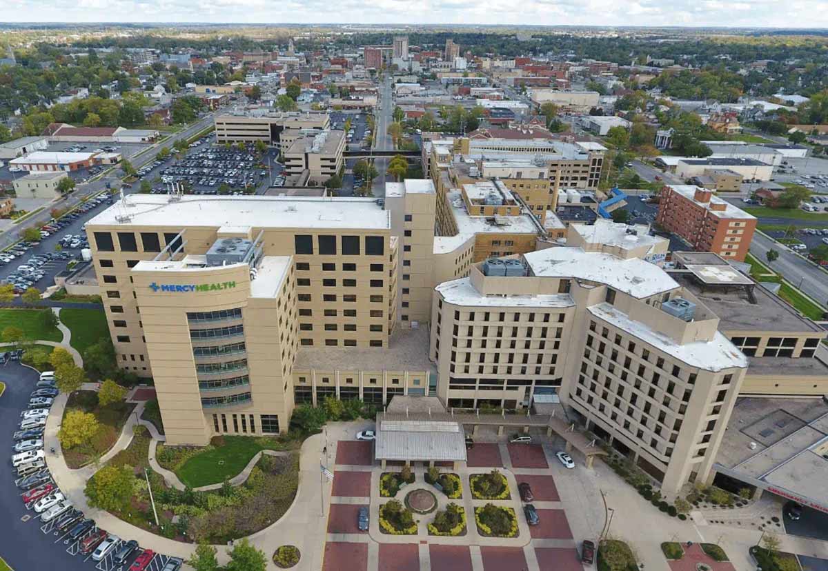 St. Rita's Hospital in Lima, OH