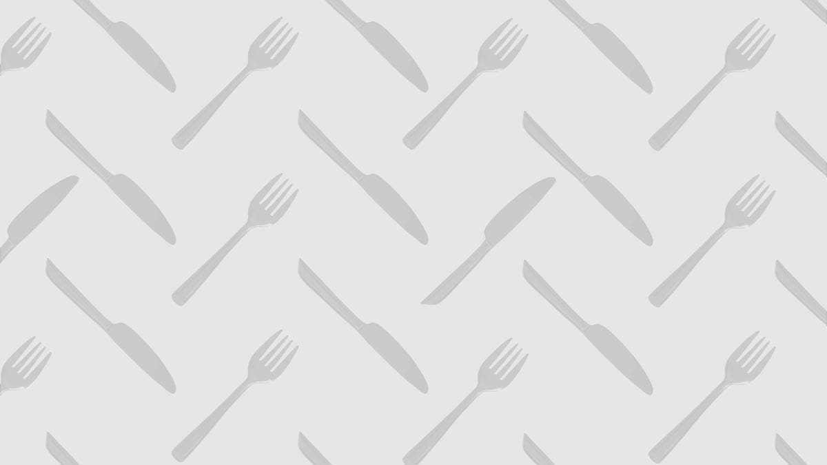 A pattern of knives and forks