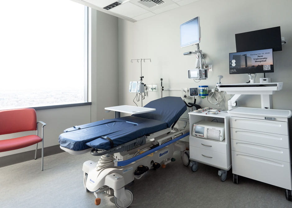 doctor performing an ultrasound