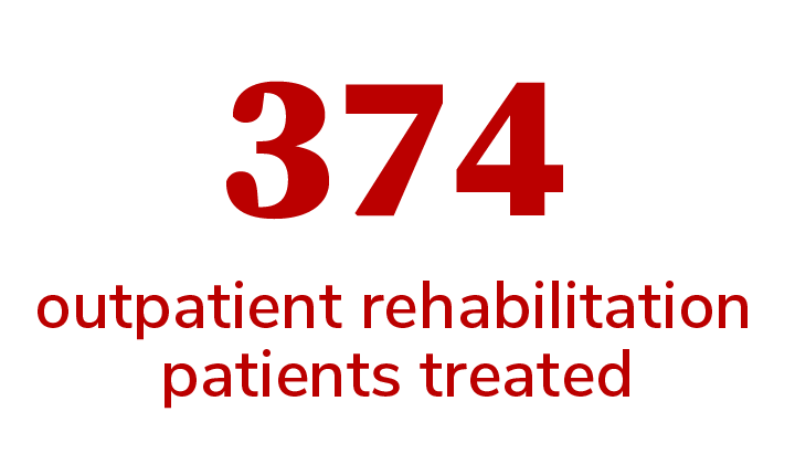 374 stroke outpatient rehabilitation patients