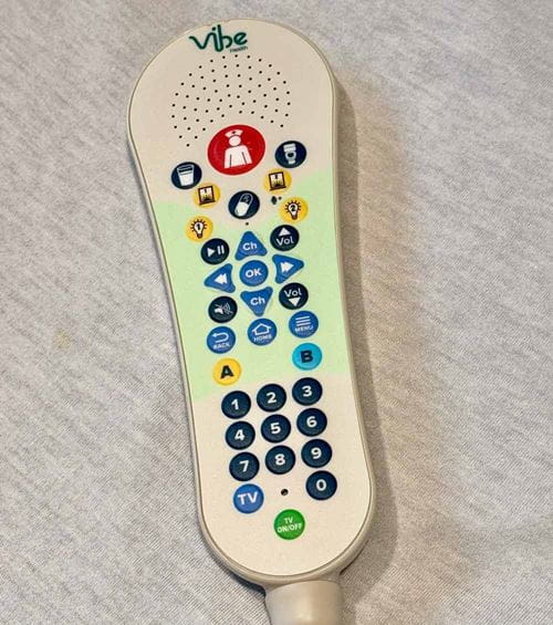 Pillow speaker remote